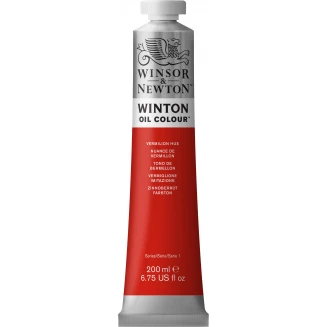 Winsor & Newton 200ml Winton Oil Vermilion Hue