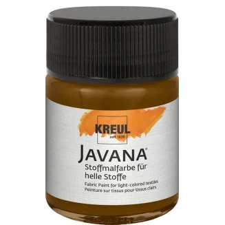Kreul 50ml Javana Ανοιχτόχρωμο Ύφασμα Dark Brown