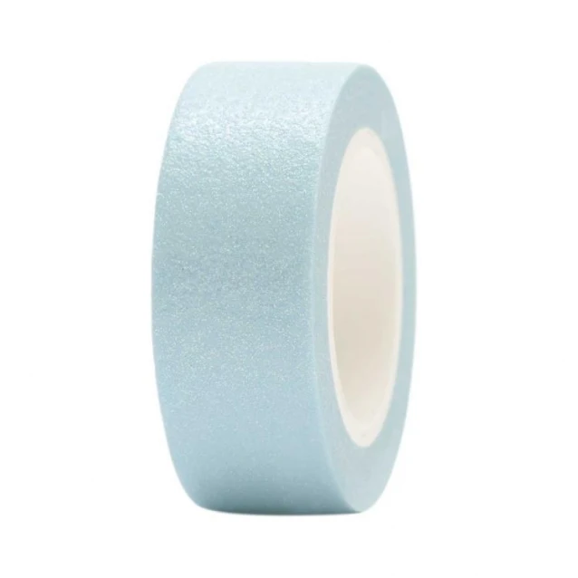 Rico Design Αυτοκόλλητη Ταινία Glitter 5mx15cm Light Blue