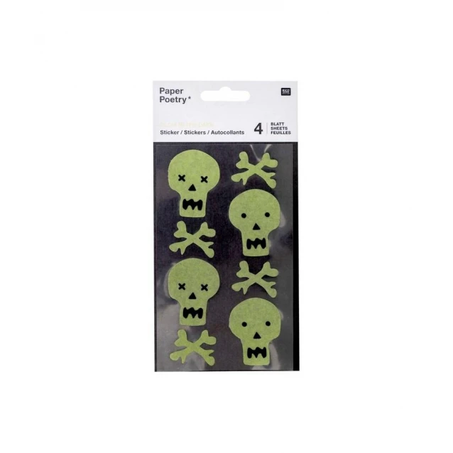 Rico Design Stickers Κρανία FSC