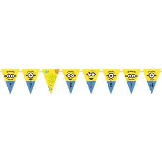 Amscan Γιρλάντα με Σημαιάκια 330cm Minions