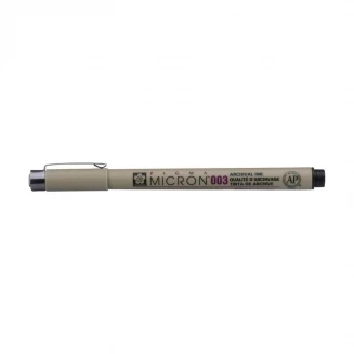 Sakura Pigma Mikron Μαρκαδοράκι Σχεδίου Μαύρο 003 (0.15mm)