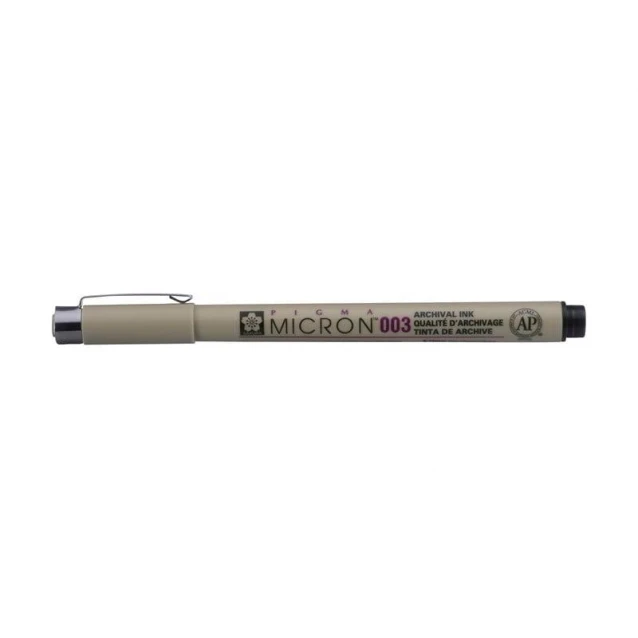 Sakura Pigma Mikron Μαρκαδοράκι Σχεδίου Μαύρο 003 (0.15mm)