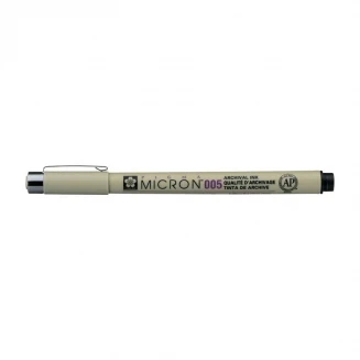 Sakura Pigma Mikron Μαρκαδοράκι Σχεδίου Μαύρο 005 (0.2mm)
