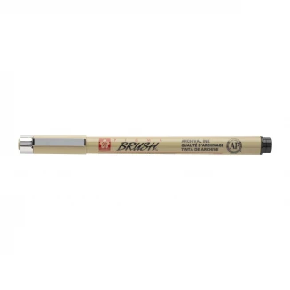 Sakura Pigma Brush Μαύρο Μαρκαδοράκι Πινέλο