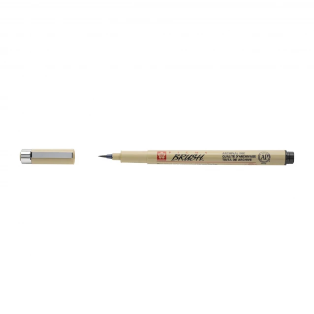 Sakura Pigma Brush Μαύρο Μαρκαδοράκι Πινέλο