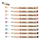 Sakura 9 Χρωματιστά Μαρκαδοράκια Πινέλο Pigma Brush