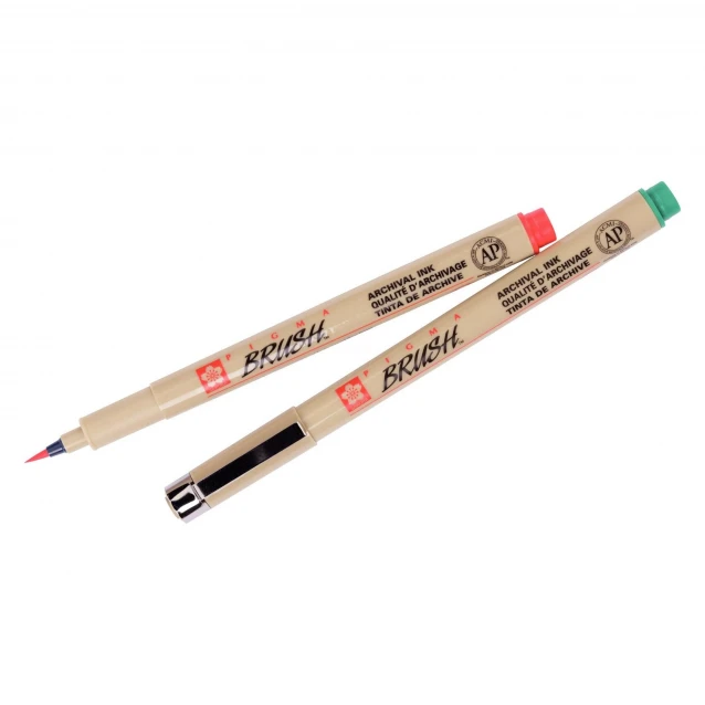 Sakura 9 Χρωματιστά Μαρκαδοράκια Πινέλο Pigma Brush