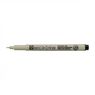 Sakura Pigma Mikron Μαρκαδοράκι Σχεδίου Μαύρο 03 (0.35mm)