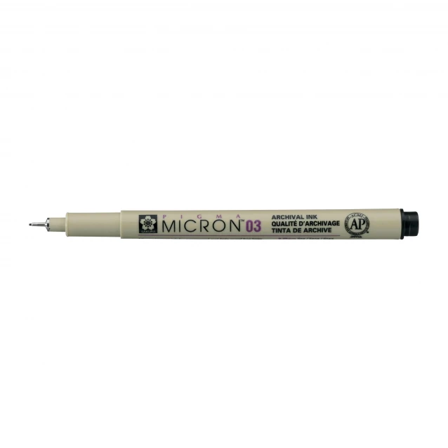 Sakura Pigma Mikron Μαρκαδοράκι Σχεδίου Μαύρο 03 (0.35mm)