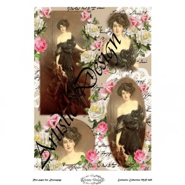Artistic Design Ριζόχαρτο Decoupage 30x40cm MR-340