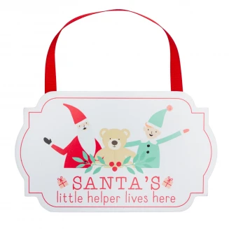 Κρεμαστή Πλακέτα Santa & Co