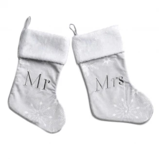 Amore 2 Χριστουγεννιάτικες Κάλτσες Mr & Mrs