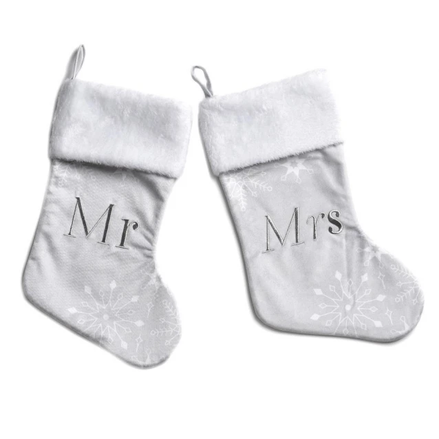 Amore 2 Χριστουγεννιάτικες Κάλτσες Mr & Mrs