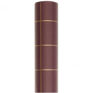 Rico Design Χαρτί Περιτυλίγματος Πολυτελείας 200x70cm Μπορντώ - Χρυσό FSC