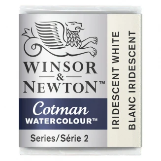 Winsor & Newton Half Pan Ακουαρέλας Cotman 330 Iridescent White Series 2