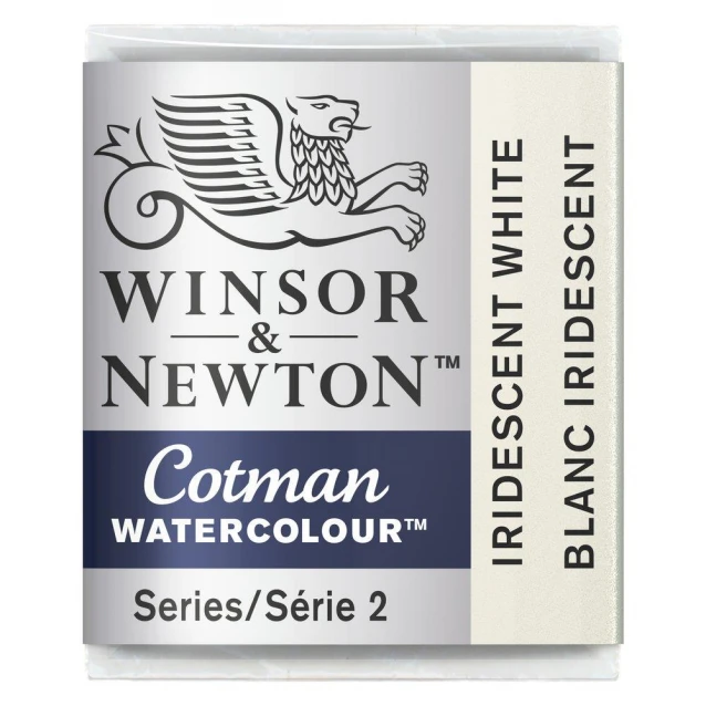 Winsor & Newton Half Pan Ακουαρέλας Cotman 330 Iridescent White Series 2