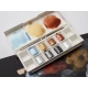 Winsor & Newton Cotman Κασετίνα με 8 Πλακάκια Ακουαρέλας & Πινέλο Metallic