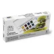 Winsor & Newton Cotman Κασετίνα με 8 Πλακάκια Ακουαρέλας & Πινέλο Landscape