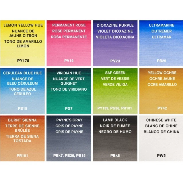 Winsor & Newton Cotman Κασετίνα με 12 Πλακάκια Ακουαρέλας & Brush Pen