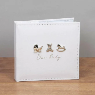 Bambibo Άλμπουμ 50 Φωτογραφιών με Επένδυση Λινού 15x10cm