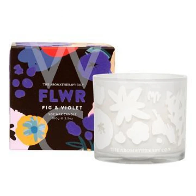Αρωματικό Κερί 100gr Σύκο & Βιολέτα