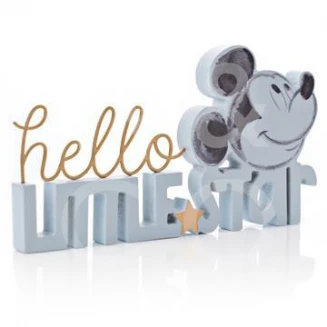 Disney Mickey Hello Little Star Επιτραπέζιο Διακοσμητικό