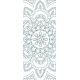 Avenue Mandarine Μπλοκ Ζωγραφικής 6x20cm 24φύλλων Σελιδοδείκτες Μandala