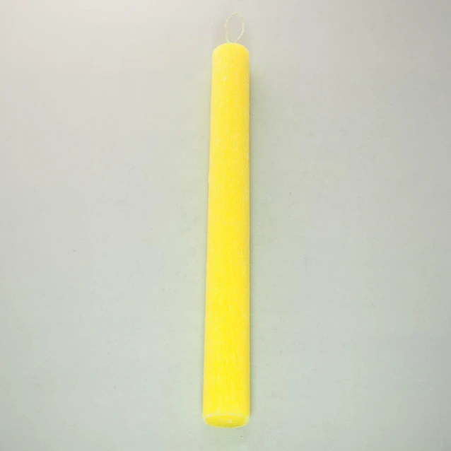 Αρωματική Λαμπάδα Ξυστή Κυλινδρική 2,8x29cm Yellow