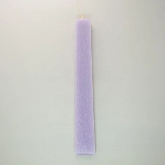 Αρωματική Λαμπάδα Ξυστή Πλακέ 3,5x1,5x29cm Light Violet