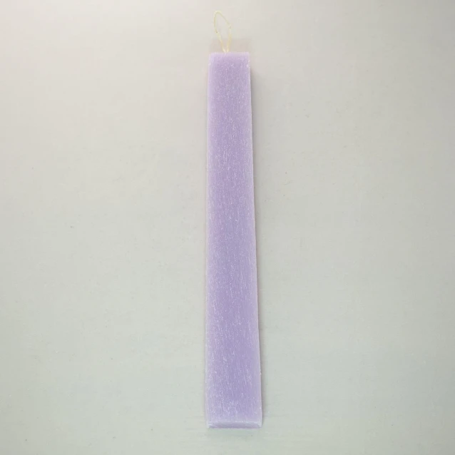Αρωματική Λαμπάδα Ξυστή Πλακέ 3,5x1,5x29cm Light Violet