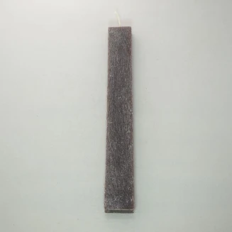 Αρωματική Λαμπάδα Ξυστή Πλακέ 3,5x1,5x29cm Dark Brown