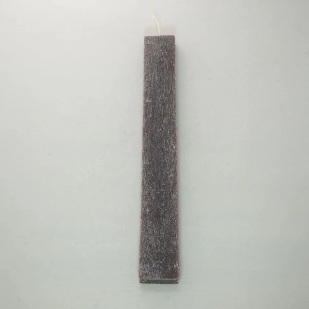 Αρωματική Λαμπάδα Ξυστή Πλακέ 3,5x1,5x29cm Dark Brown