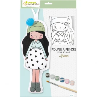 Avenue Mandarine Κούκλα Υφασμάτινη για Ζωγραφική 30cm Arniane