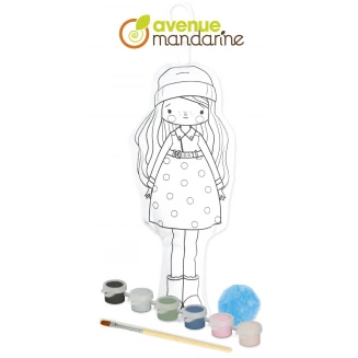 Avenue Mandarine Κούκλα Υφασμάτινη για Ζωγραφική 30cm Arniane