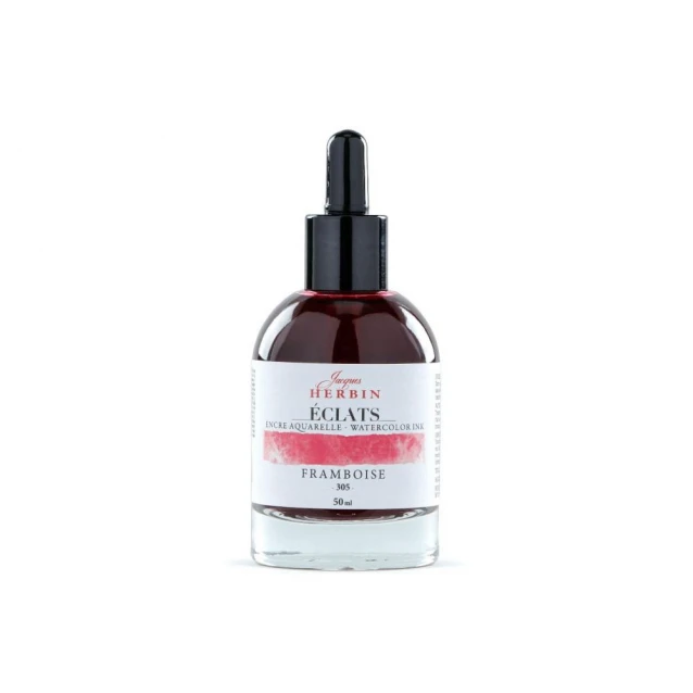 Jacques Herbin 50ml Υγρή Ακουαρέλα Eclats Raspberry