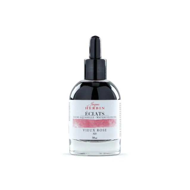 Jacques Herbin 50ml Υγρή Ακουαρέλα Eclats Old Rose