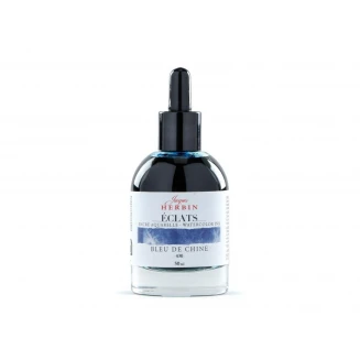 Jacques Herbin 50ml Υγρή Ακουαρέλα Eclats China Blue