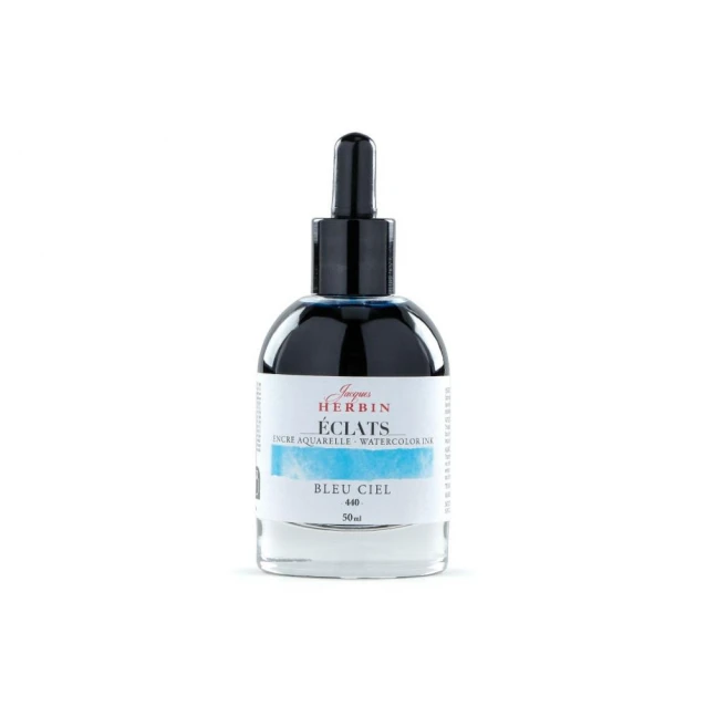 Jacques Herbin 50ml Υγρή Ακουαρέλα Eclats Sky Blue
