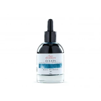 Jacques Herbin 50ml Υγρή Ακουαρέλα Eclats Petrol Blue