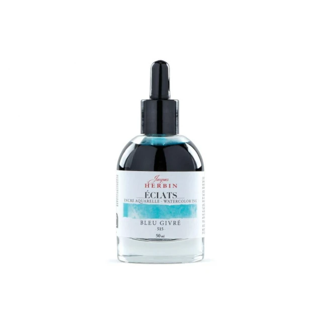 Jacques Herbin 50ml Υγρή Ακουαρέλα Eclats Ice Blue