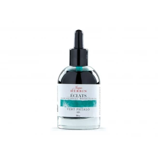 Jacques Herbin 50ml Υγρή Ακουαρέλα Eclats Phthalocyanine Green