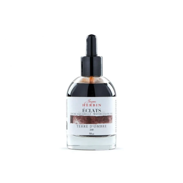 Jacques Herbin 50ml Υγρή Ακουαρέλα Eclats Umber