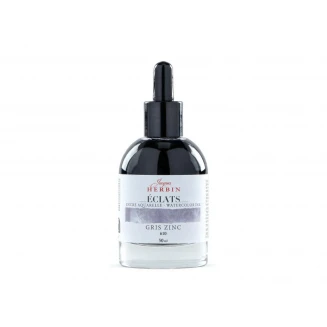 Jacques Herbin 50ml Υγρή Ακουαρέλα Eclats Zinc Grey
