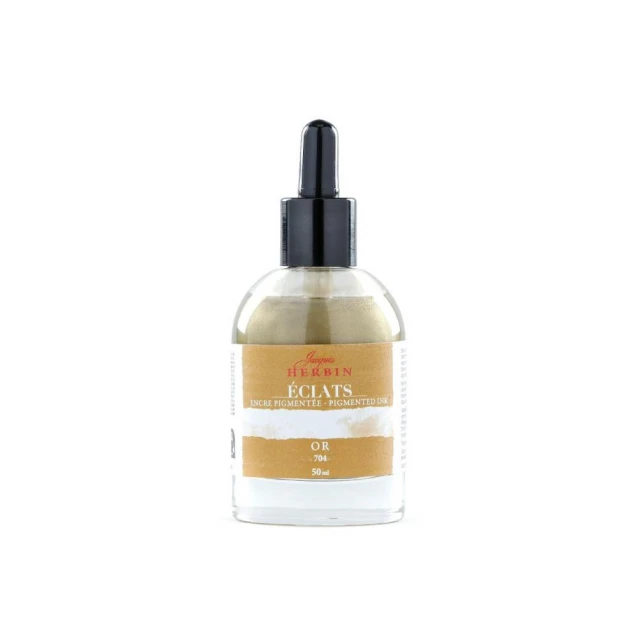 Jacques Herbin 50ml Υγρή Ακουαρέλα Eclats Gold
