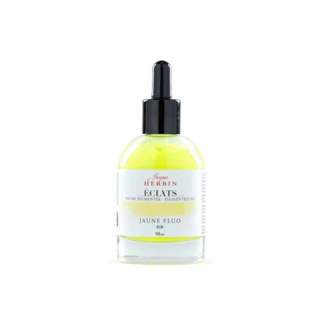 Jacques Herbin 50ml Υγρή Ακουαρέλα Eclats Fluo Yellow