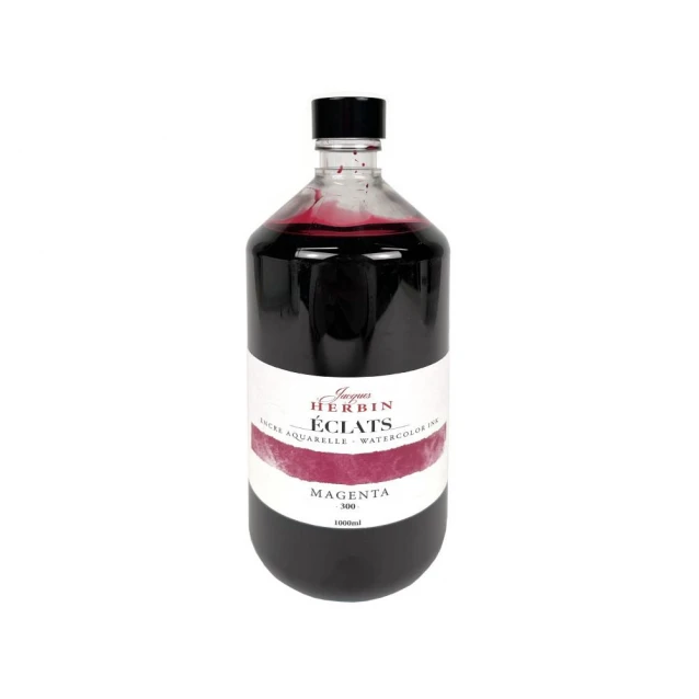 Jacques Herbin 1lt Υγρή Ακουαρέλα Eclats Magenta