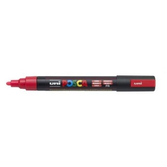 Posca Μαρκαδόρος PC-5M Μεσαίος 1,8-2,5mm Φωσφοριζέ Κόκκινο
