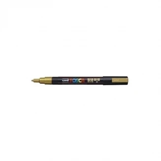 Posca Μαρκαδόρος PC-3M Λεπτό 0,9-1,3 mm Χρυσό