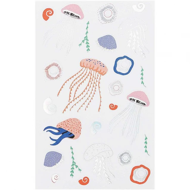 Rico Design 65 Αυτοκόλλητα Stickers Jelly Fish FSC